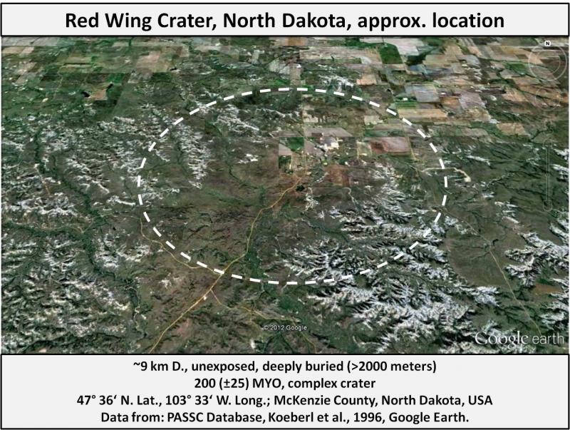 Redwing Impact Crater, North Dakota