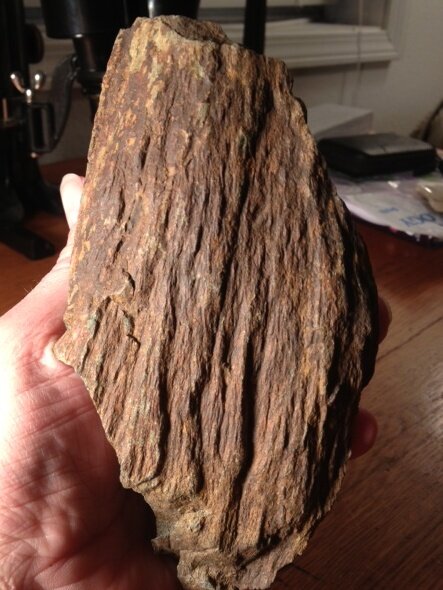 Shatter Cone from Santa Fe crater